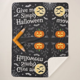 Geometric Pattern Sherpa Blanket Sherpadecke