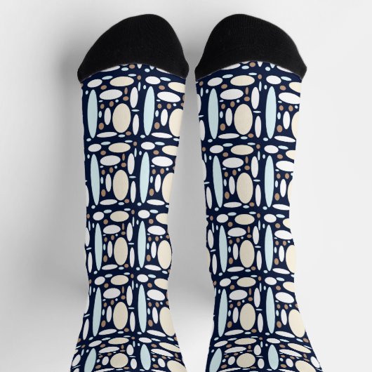 Geometric pattern socken (Oben)