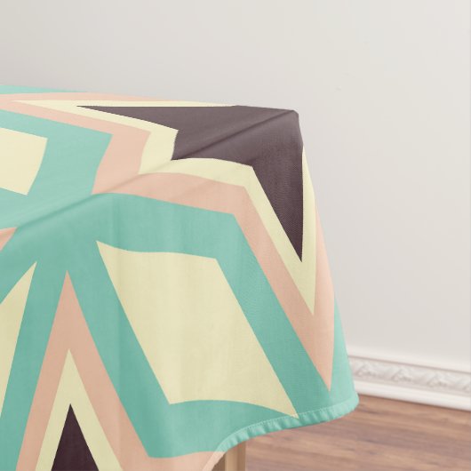 Geometric pattern with alternating dark star shape tischdecke (Beispiel)