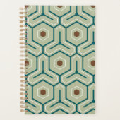 Geometric pattern with interlocking hexagons planer (Vorderseite)