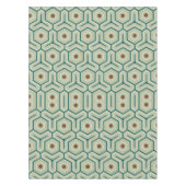 Geometric pattern with interlocking hexagons tischdecke (Vorderseite)