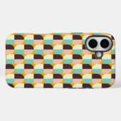 Geometric pattern with overlapping half-circles Case-Mate iPhone hülle (Rückseite (Horizontal))