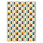 Geometric pattern with overlapping half-circles tischdecke (Vorderseite)