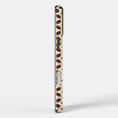  Geometric pattern with star shapes in brown and t Case-Mate iPhone Hülle (Rückseite / Rechts)