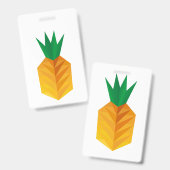 Geometric Pineapple Ausweis (Vorder- & Rückseite)