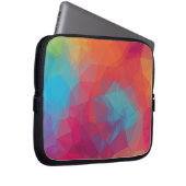 Geometric pink_funda_10 laptopschutzhülle (Vorne Rechts)