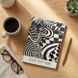 Geometric planner abstract modern simple trendy planer