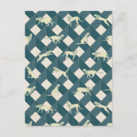 Geometric Safari Wild Leopard Animal