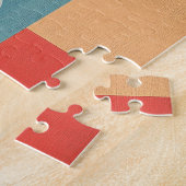 Geometric Santa Claus Puzzle (Seite)