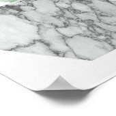 Geometric, scandinavian coastal hues art print poster (Ecke)