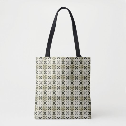 Geometric Seamless pattern background. Batik desig Tasche (Vorderseite)