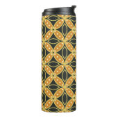 Geometric Seamless pattern background. Batik desig Thermosbecher (Nach links gedreht)