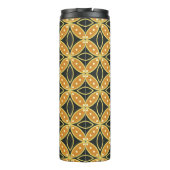 Geometric Seamless pattern background. Batik desig Thermosbecher (Rückseite)