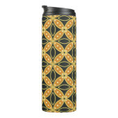 Geometric Seamless pattern background. Batik desig Thermosbecher (Nach rechts gedreht)