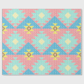 Geometric seamless pattern design, home decor ide geschenkpapier (Flach)