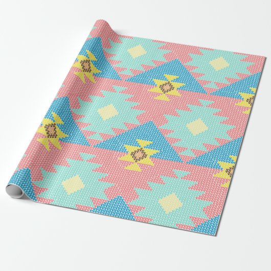 Geometric seamless pattern design, home decor ide geschenkpapier (Ungerollt)