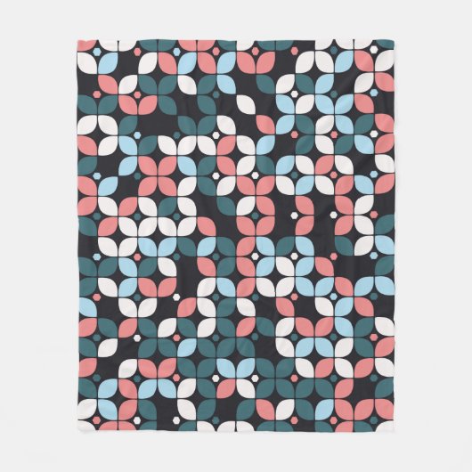 geometric seamless pattern designgeometric,texture fleecedecke (Vorderseite)