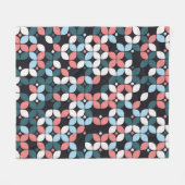 geometric seamless pattern designgeometric,texture fleecedecke (Vorderseite (Horizontal))