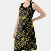 Geometric seamless pattern with stylized golden wi schürze (InSitu)