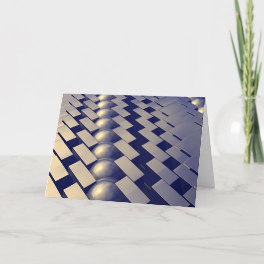 Geometric Shapes of Gold Karte (Vorderseite)