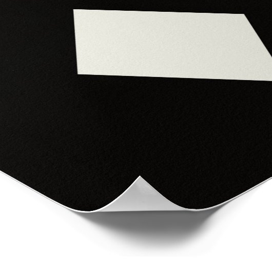 Geometric Shapes Poster (Ecke)