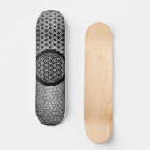 geometric SkateAbsage Skateboard (Vorderseite)