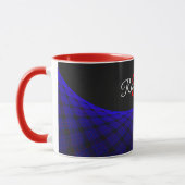 Geometric Space Carpet Coffee Mug Tasse (Links)