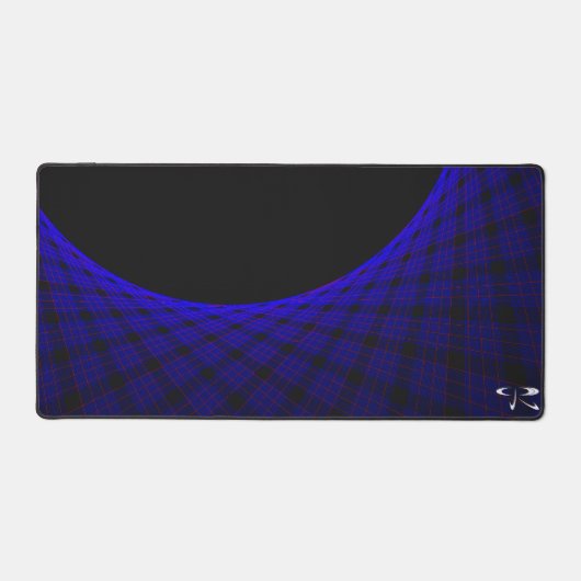 Geometric Space Carpet Gaming Mouse Pad Schreibtischunterlage (Vorderseite)