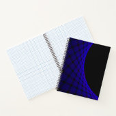 Geometric Space Carpet Spiral Notebook Notizblock (Innenseite)