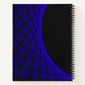 Geometric Space Carpet Spiral Notebook Notizblock (Rückseite)