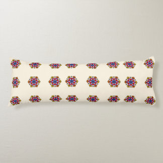 Geometric Spooky Floral Seitenschläferkissen