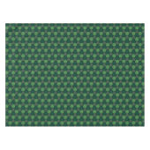 Geometric St Patricks day Celtic Triskele Kleeblat Tischdecke (Vorderseite (Horizontal))