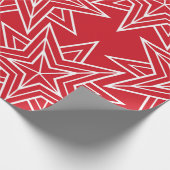 Geometric stars, vintage seamless pattern, chris geschenkpapier (Ecke)