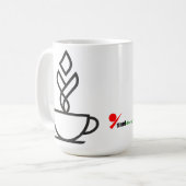 Geometric Steam Coffee Cup T-Shirt – Minimalist Te Kaffeetasse (Vorderseite Links)