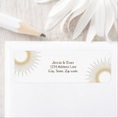 Geometric Sun Modern & Elegante Hochzeit (Insitu)