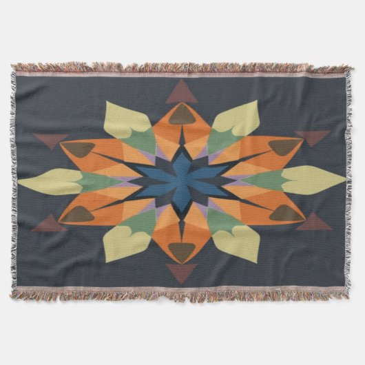 Geometric Symphony: Balance in Design Decke (Vorderseite)