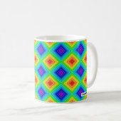 Geometric Topography - Classic Mug Kaffeetasse (VorderseiteRechts)