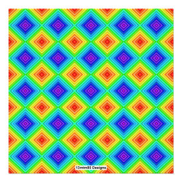 Geometric Topography (pattern) - Photo Print Fotodruck