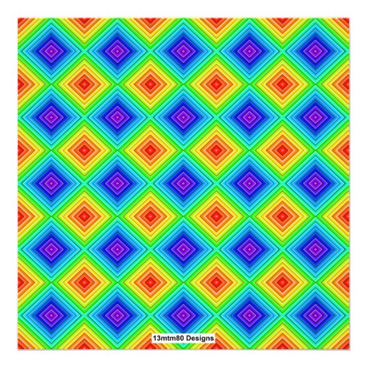 Geometric Topography (pattern) - Photo Print Fotodruck (Vorne)