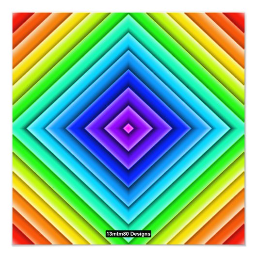 Geometric Topography (single) - Photo Print Fotodruck (Vorne)