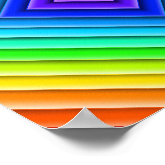 Geometric Topography (single) - Poster Print (Ecke)