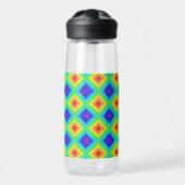 Geometric Topography - Water Bottle Trinkflasche (Vorne)