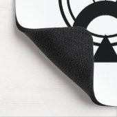 Geometric Tora Tiger Zodiac Mousepad (Ecke)