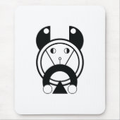 Geometric Tora Tiger Zodiac Mousepad (Vorne)