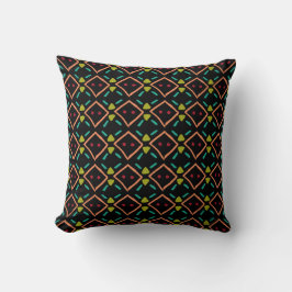 Geometric Tribal Multicolor Print  Kissen