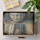 Geometric Tribal Pots & Arrows Decoupage Seidenpapier (Geschenk)