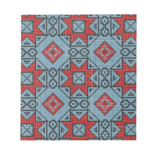 Geometric Vintag Classic niedlich-trendy stylish Notizblock