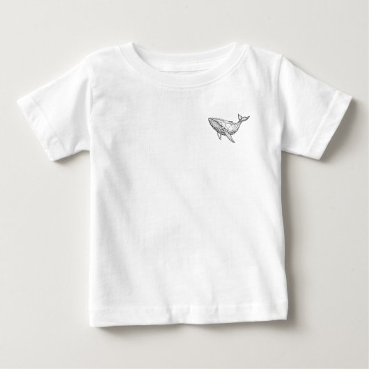 Geometric Whale Kids' T-Shirt (Vorderseite)