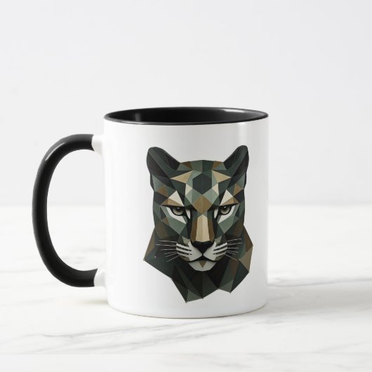 "Geometric Wild Elegance" Tasse (Links)