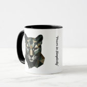 "Geometric Wild Elegance" Tasse (Vorderseite Links)